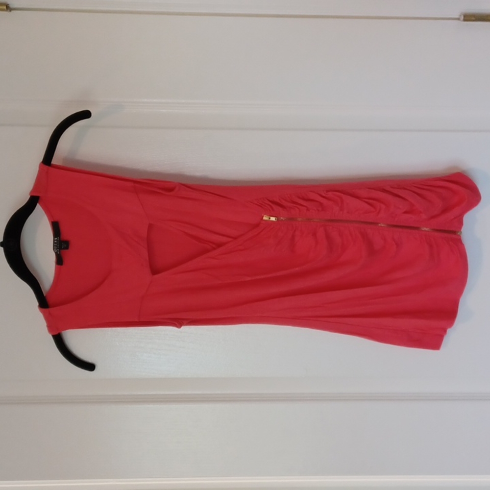 Pink sleeveless top